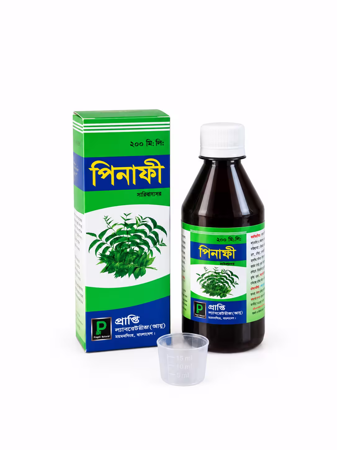 পিনাফী (Pinafi) 200 ml Ayurvedic Syrup - Prapti Laboratories AYU